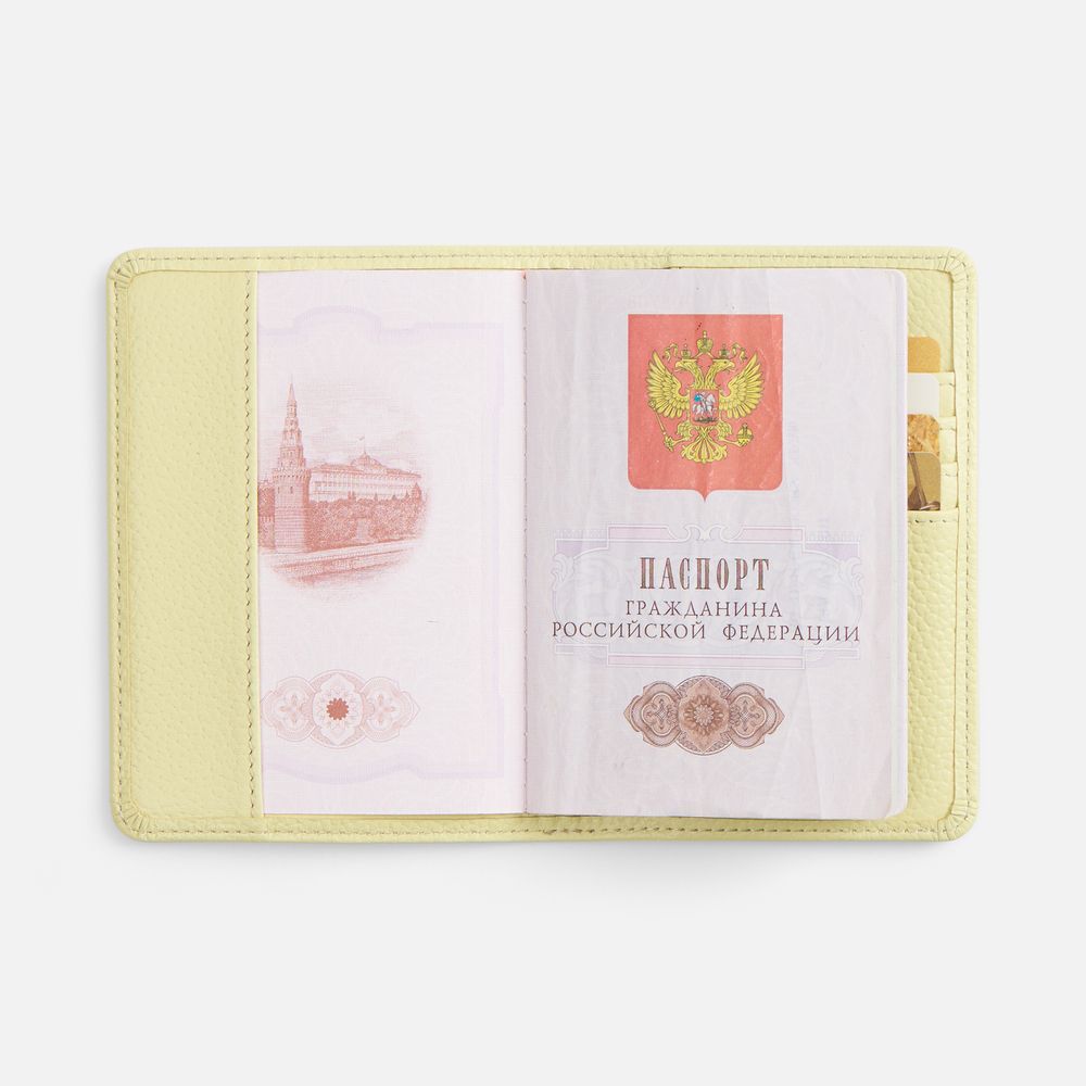 Обложка для паспорта Unison, светло-зеленая — изображение 6