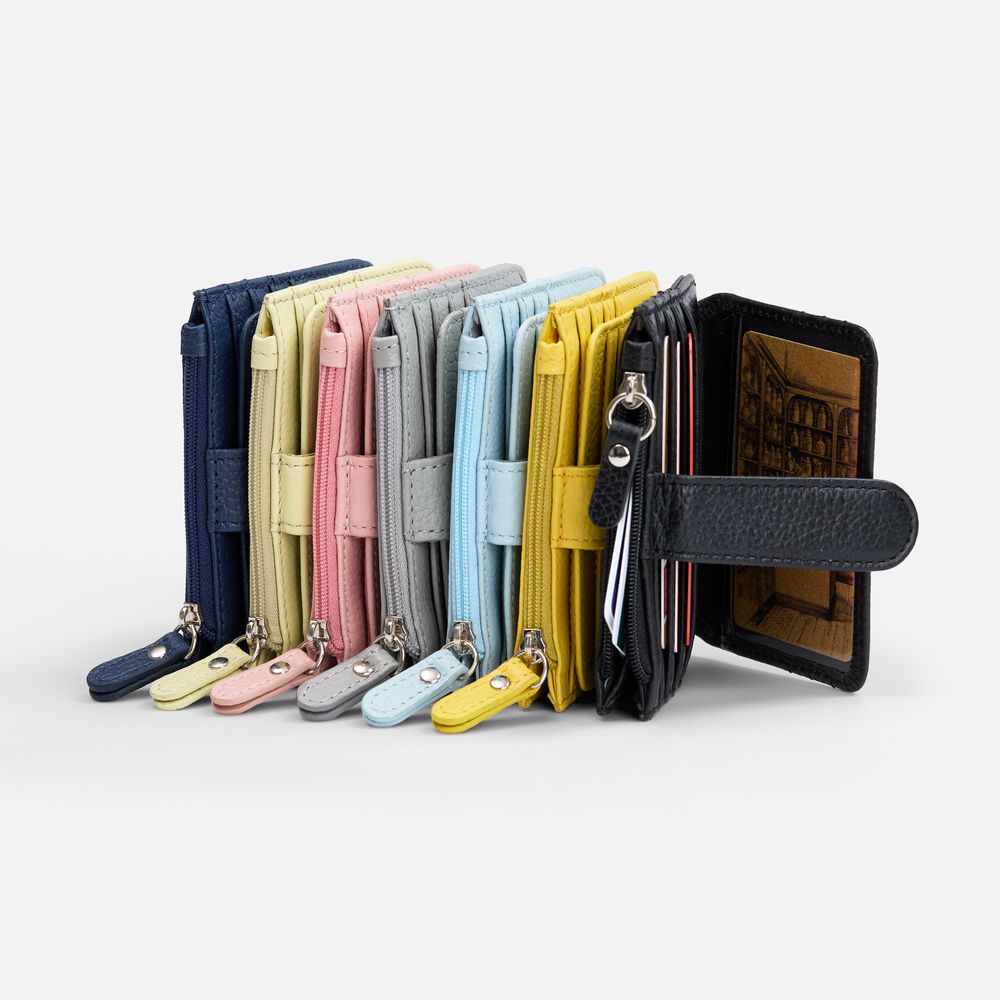 Картхолдер на молнии Unison, голубой — изображение 8