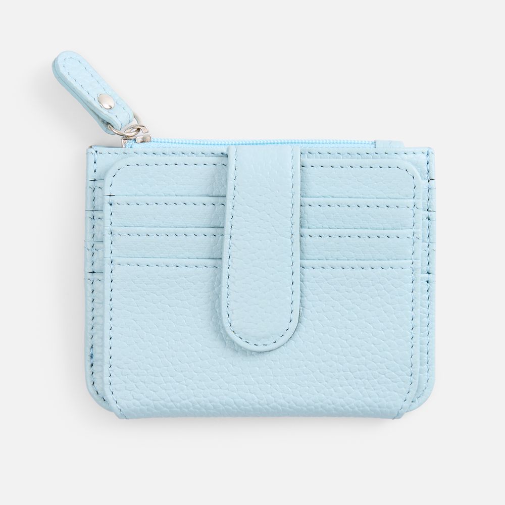 Картхолдер на молнии Unison, голубой — изображение 2
