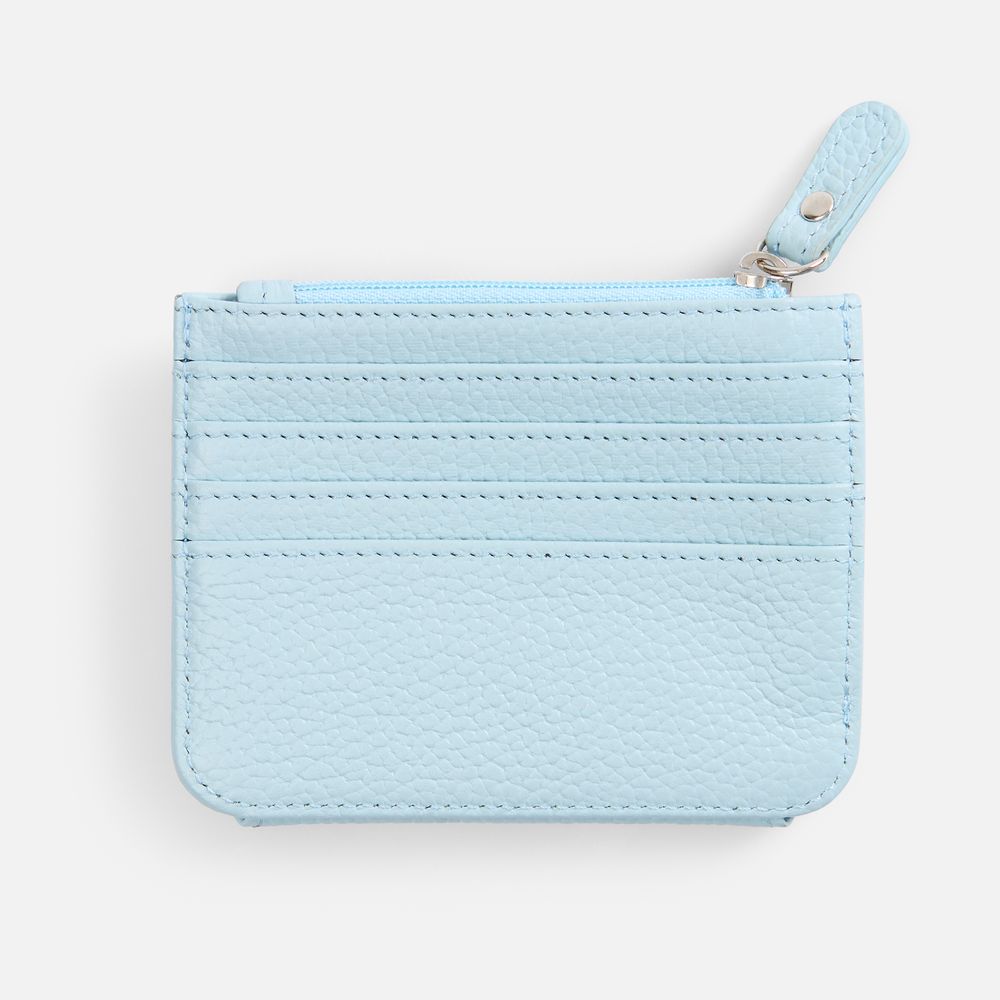 Картхолдер на молнии Unison, голубой — изображение 3