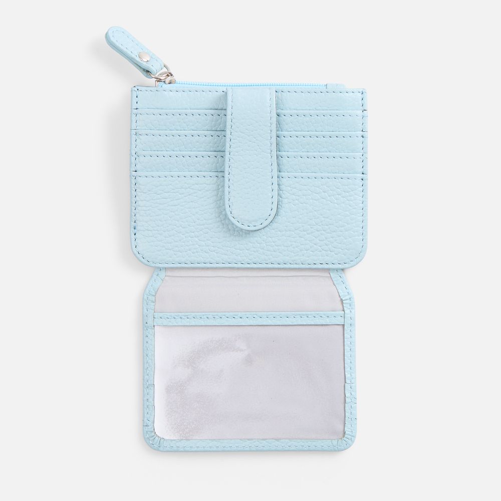 Картхолдер на молнии Unison, голубой — изображение 4