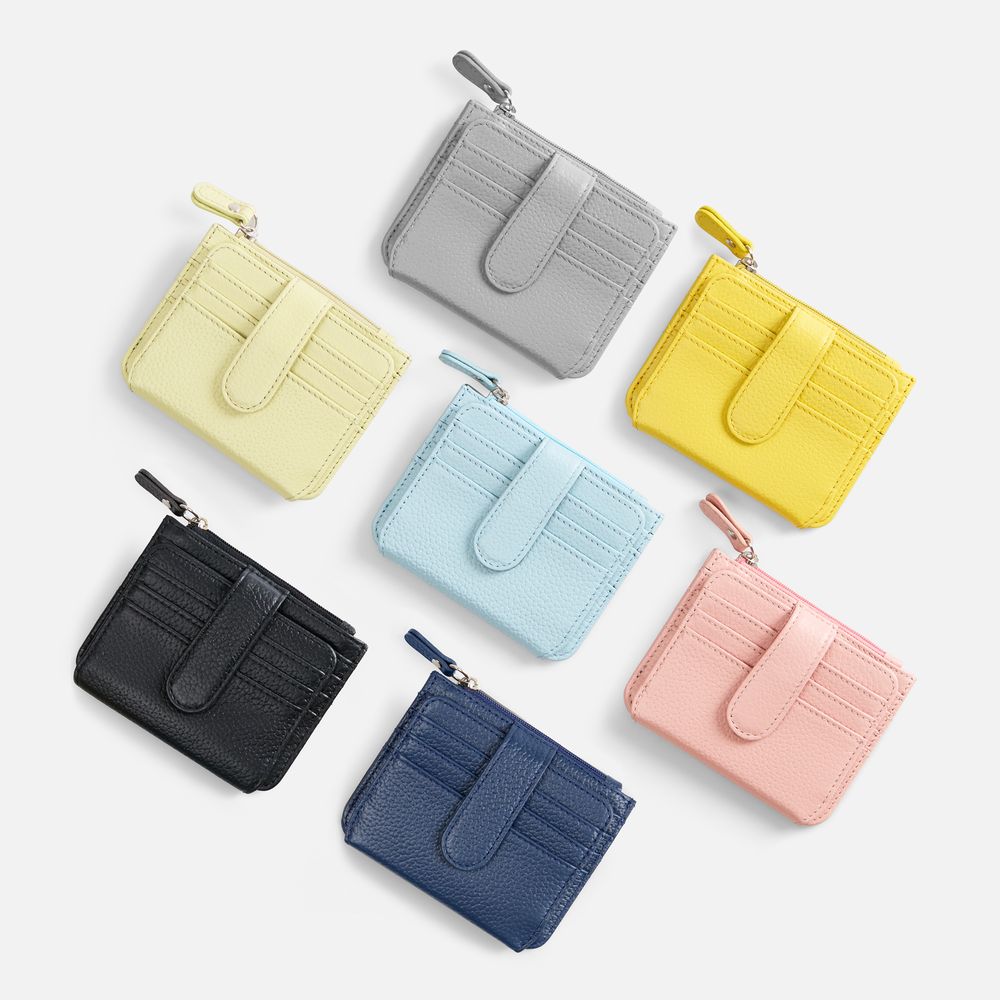 Картхолдер на молнии Unison, желтый — изображение 7