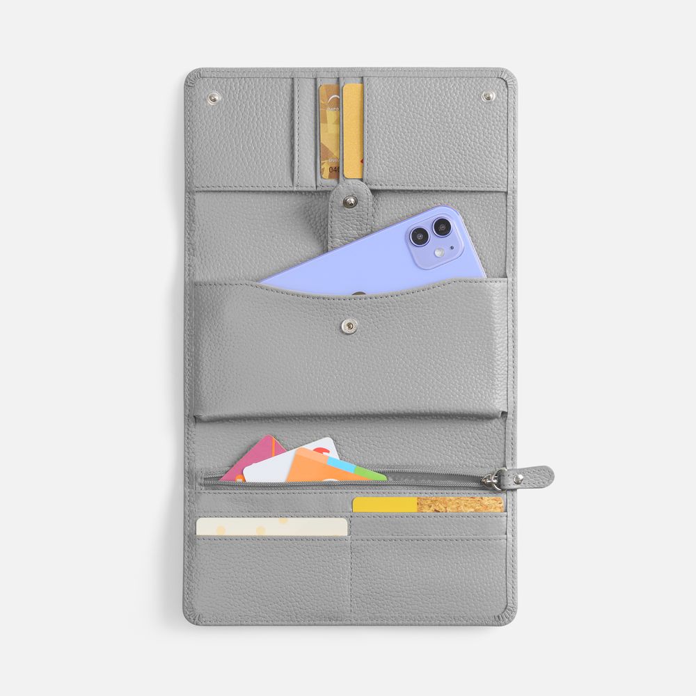 Клатч Unison, серый — изображение 5