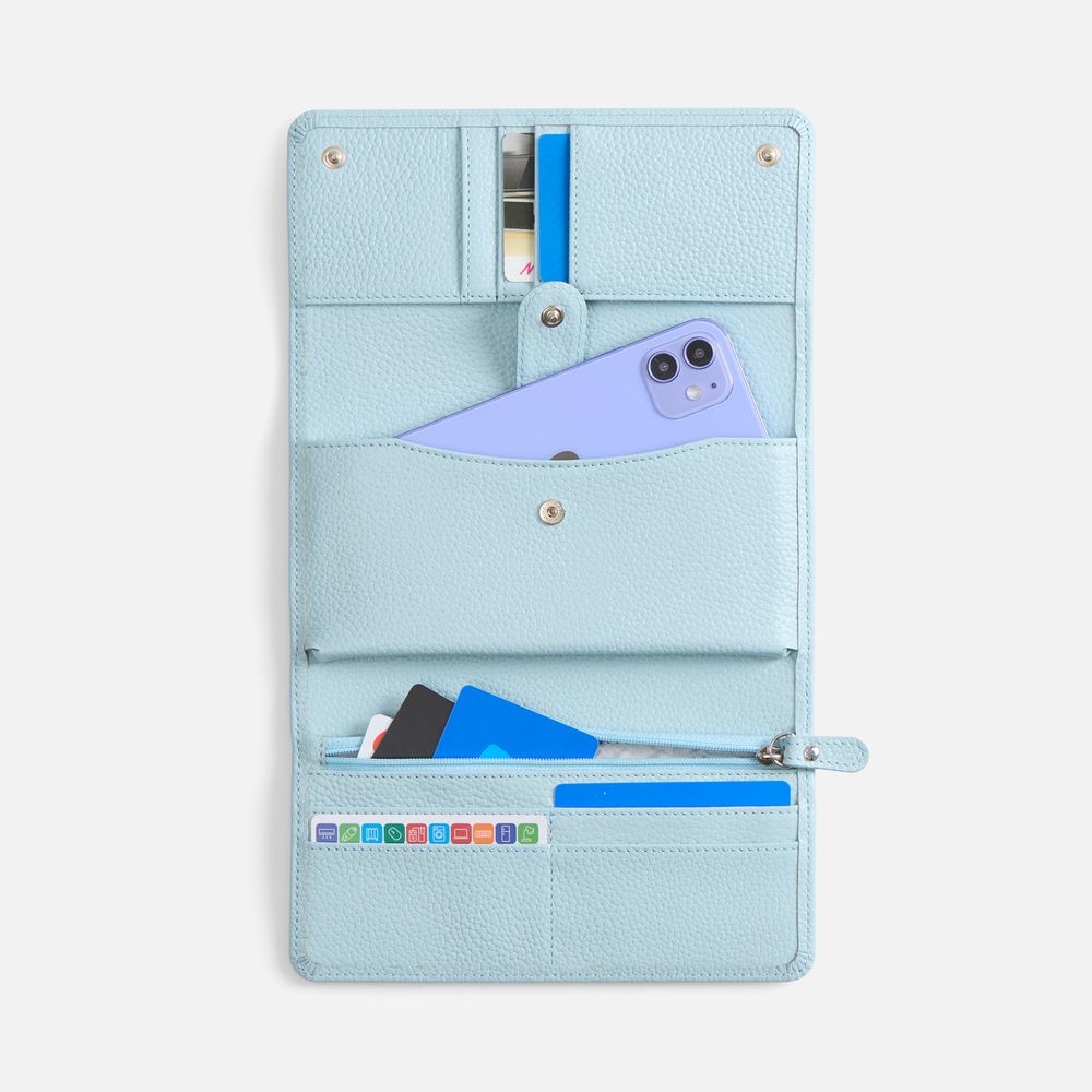 Клатч Unison, голубой — изображение 5