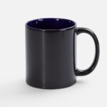 Кружка-хамелеон On Display, глянцевая, черная с синим