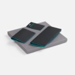 Набор Multimo Simple, черный с бирюзовым