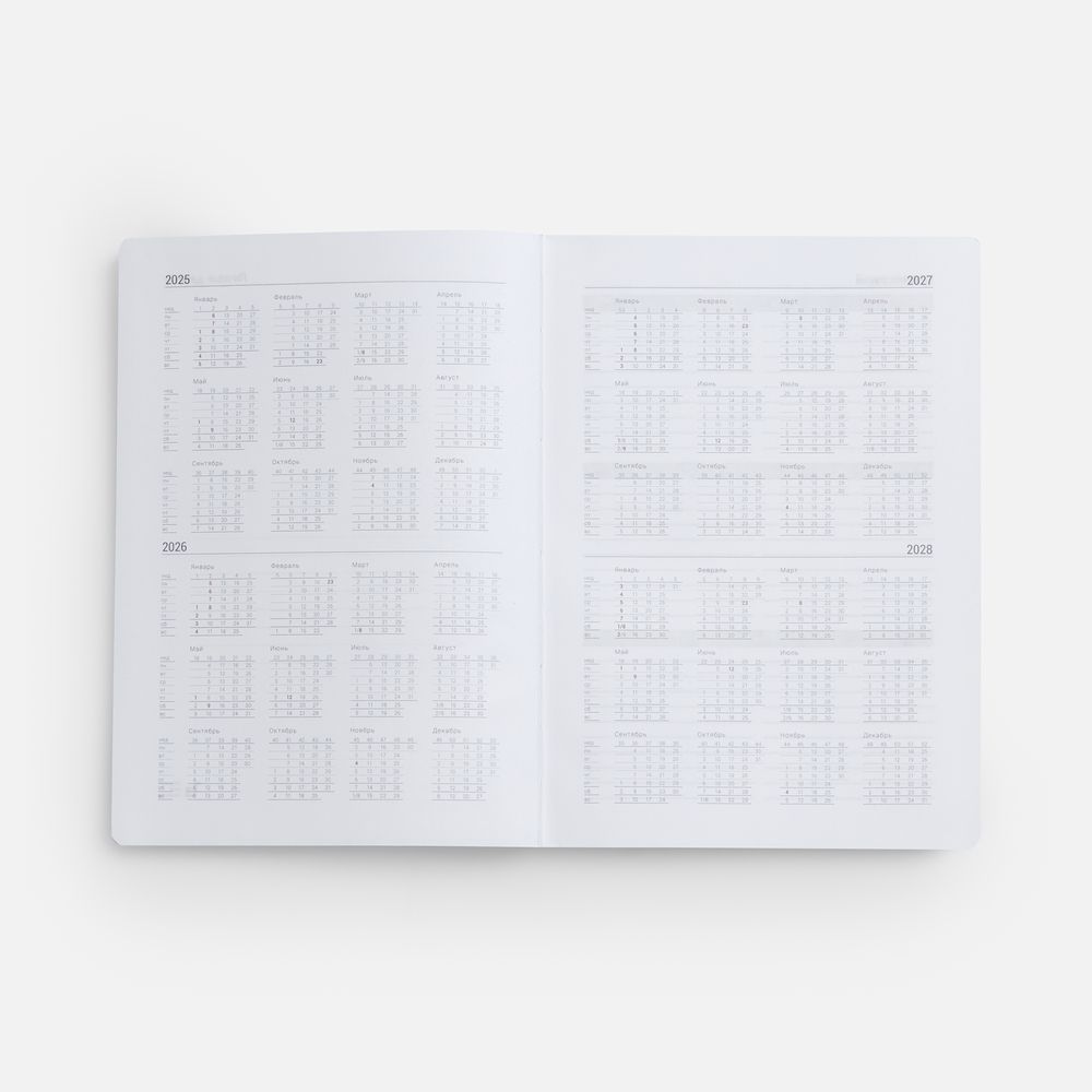 Ежедневник New Factor Metal, серый — изображение 6