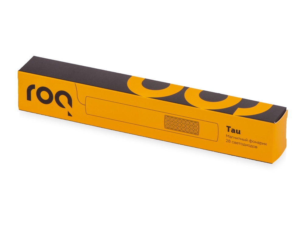 Магнитный фонарик Tau, 28 светодиодов, черный — изображение 7