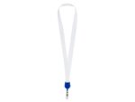 Ланъярд 2 см с ретрактором, синий