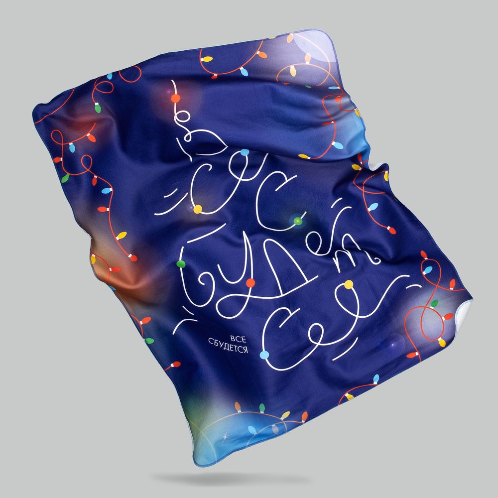 Флисовый плед «Все сбудется!» — изображение 5