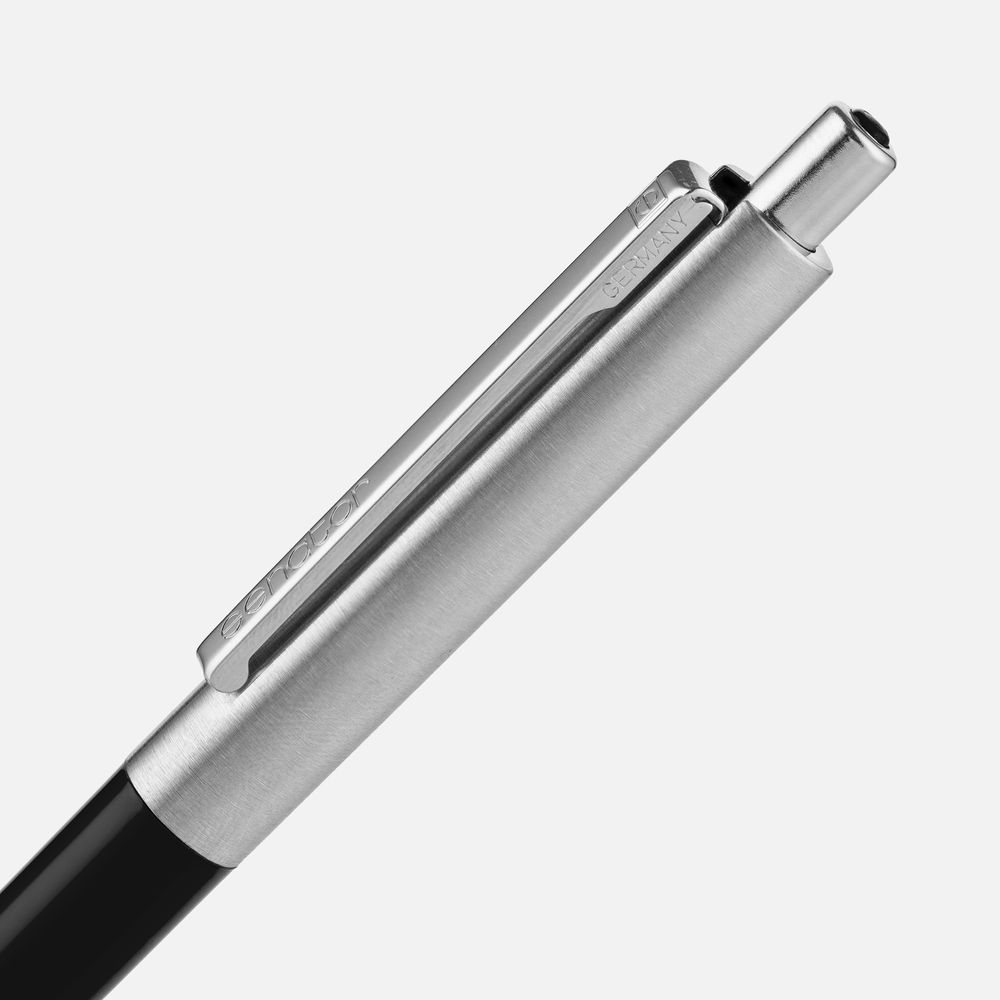 Ручка шариковая Senator Point Metal, ver.2, черная — изображение 3