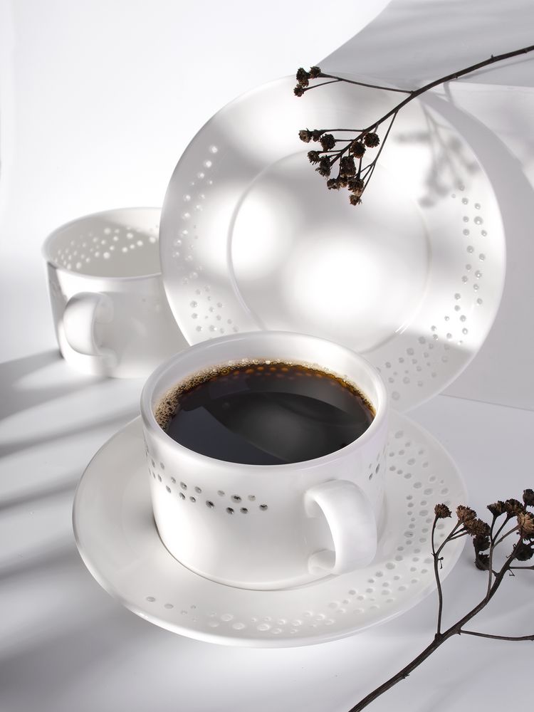 Набор Coralli Luziano на 2 персоны, белый — изображение 4