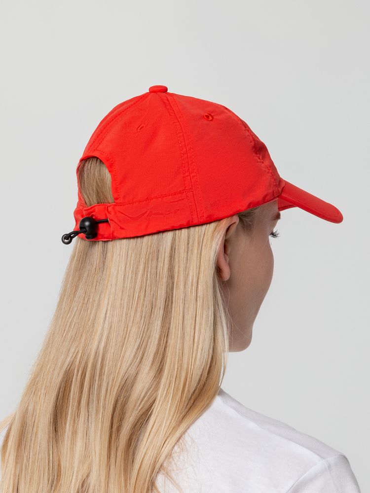 Бейсболка складная Ben Lomond, красная — изображение 9