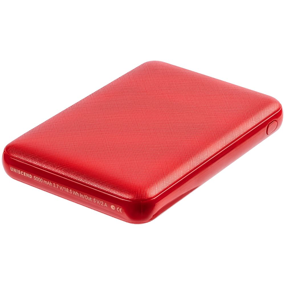 Внешний аккумулятор Uniscend Full Feel Type-C 5000 мАч, красный — изображение 5