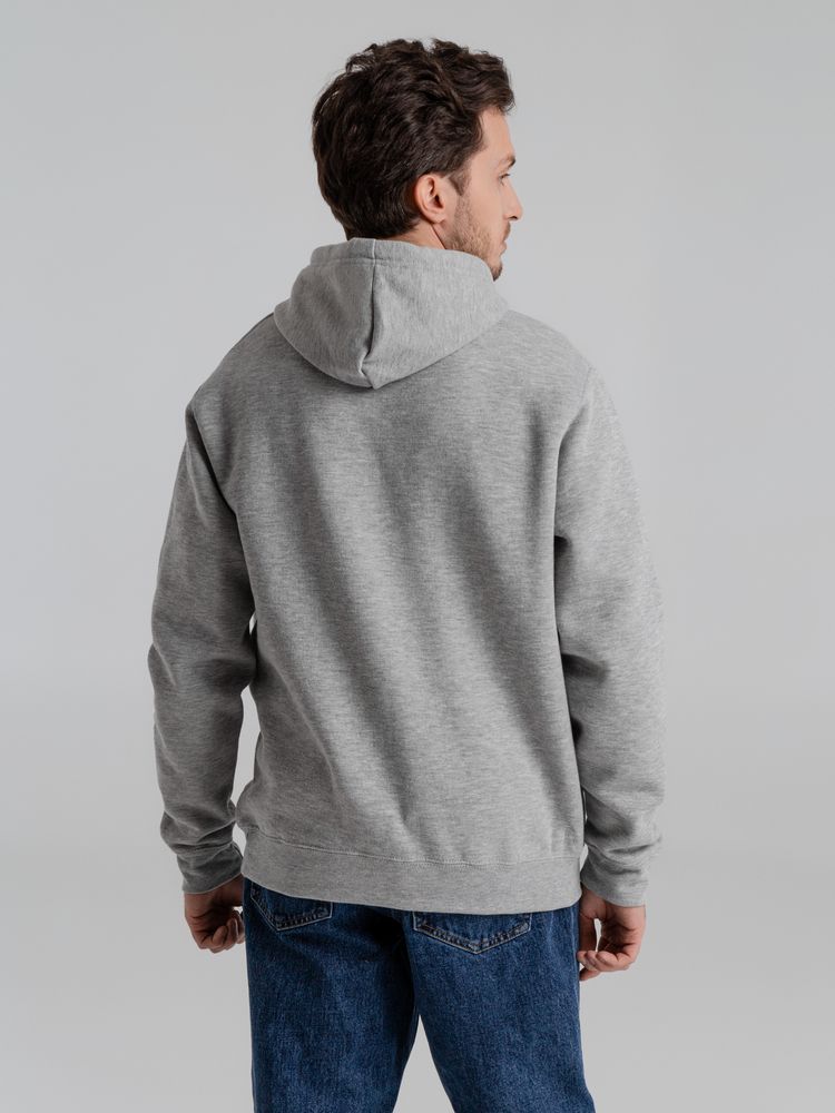 Толстовка с капюшоном Slam 320, серый меланж — изображение 7