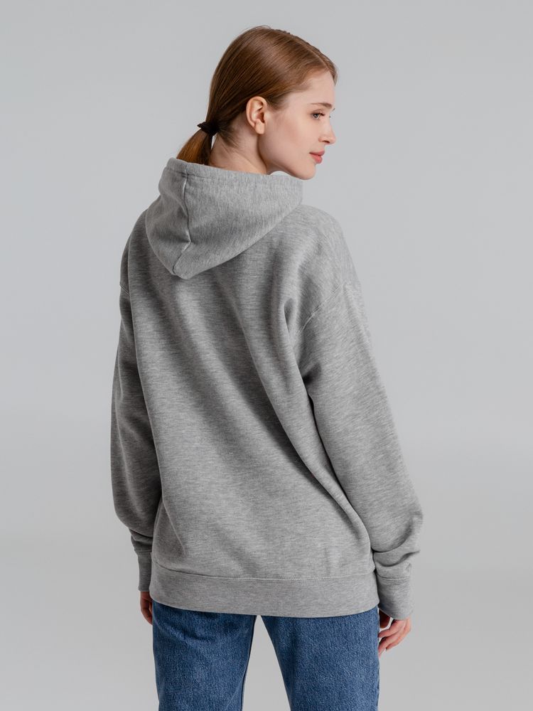 Толстовка с капюшоном Slam 320, серый меланж — изображение 10