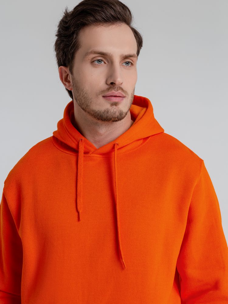 Толстовка с капюшоном Slam 320, оранжевая — изображение 8