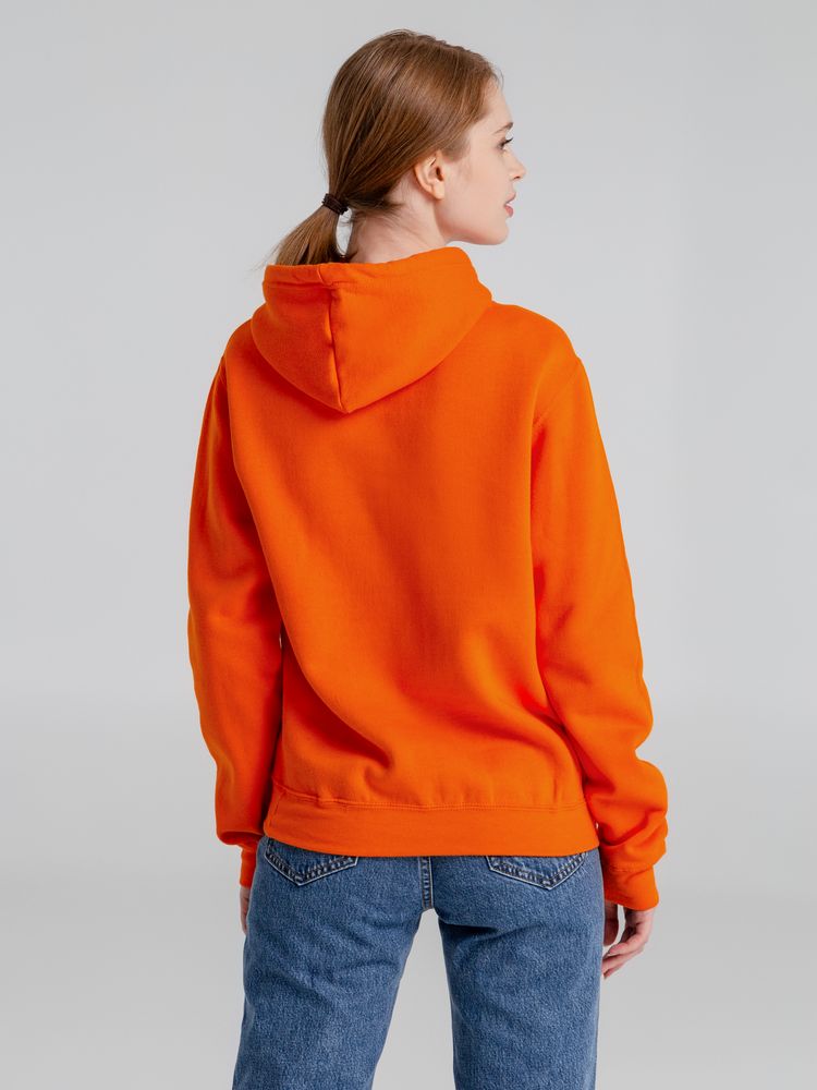 Толстовка с капюшоном Slam 320, оранжевая — изображение 11