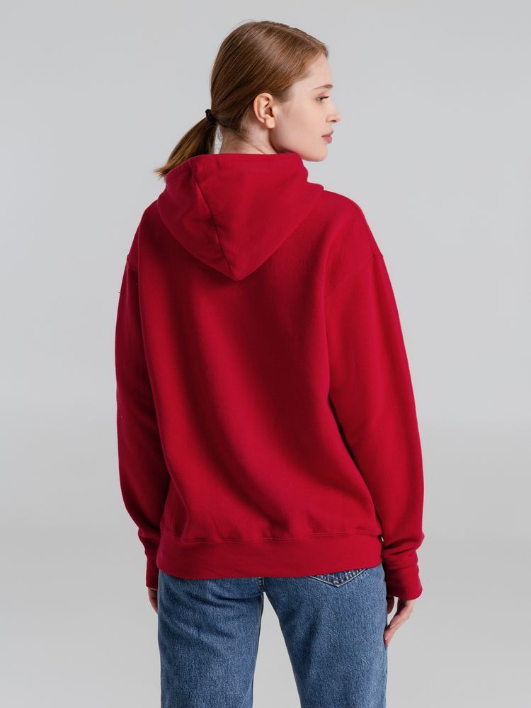 Толстовка с капюшоном Slam 320, бирюзовая — изображение 8