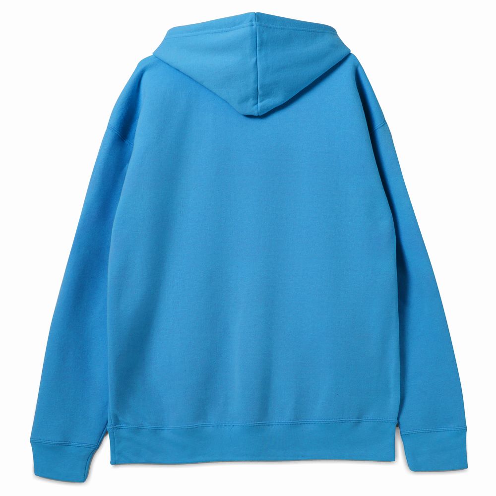 Толстовка с капюшоном Slam 320, бирюзовая — изображение 2