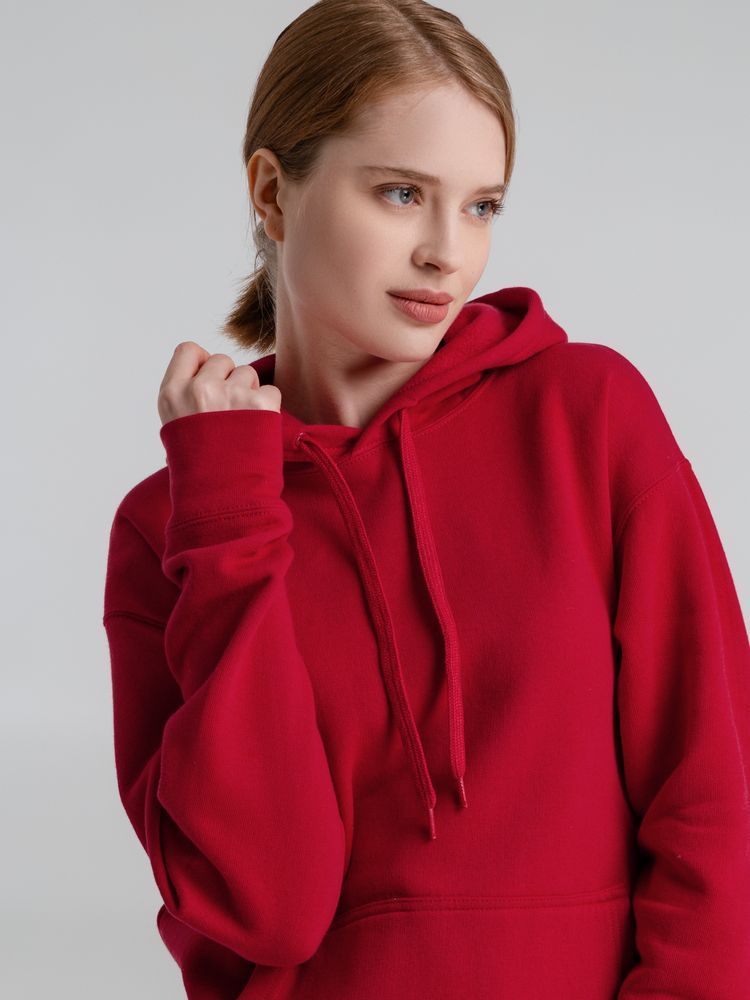 Толстовка с капюшоном Slam 320, красная — изображение 11