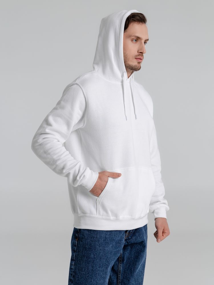 Толстовка с капюшоном Slam 320, белая — изображение 6