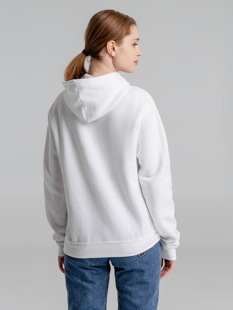 Толстовка с капюшоном Slam 320, белая — изображение 10