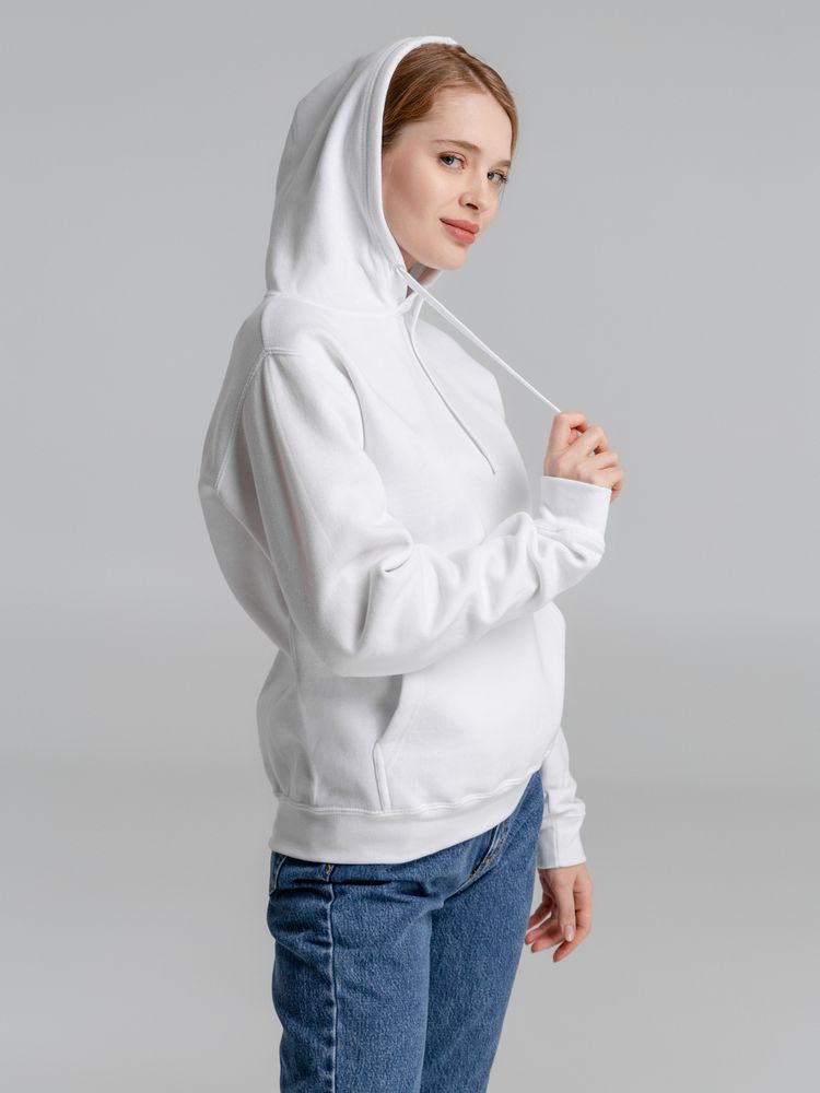 Толстовка с капюшоном Slam 320, белая — изображение 9