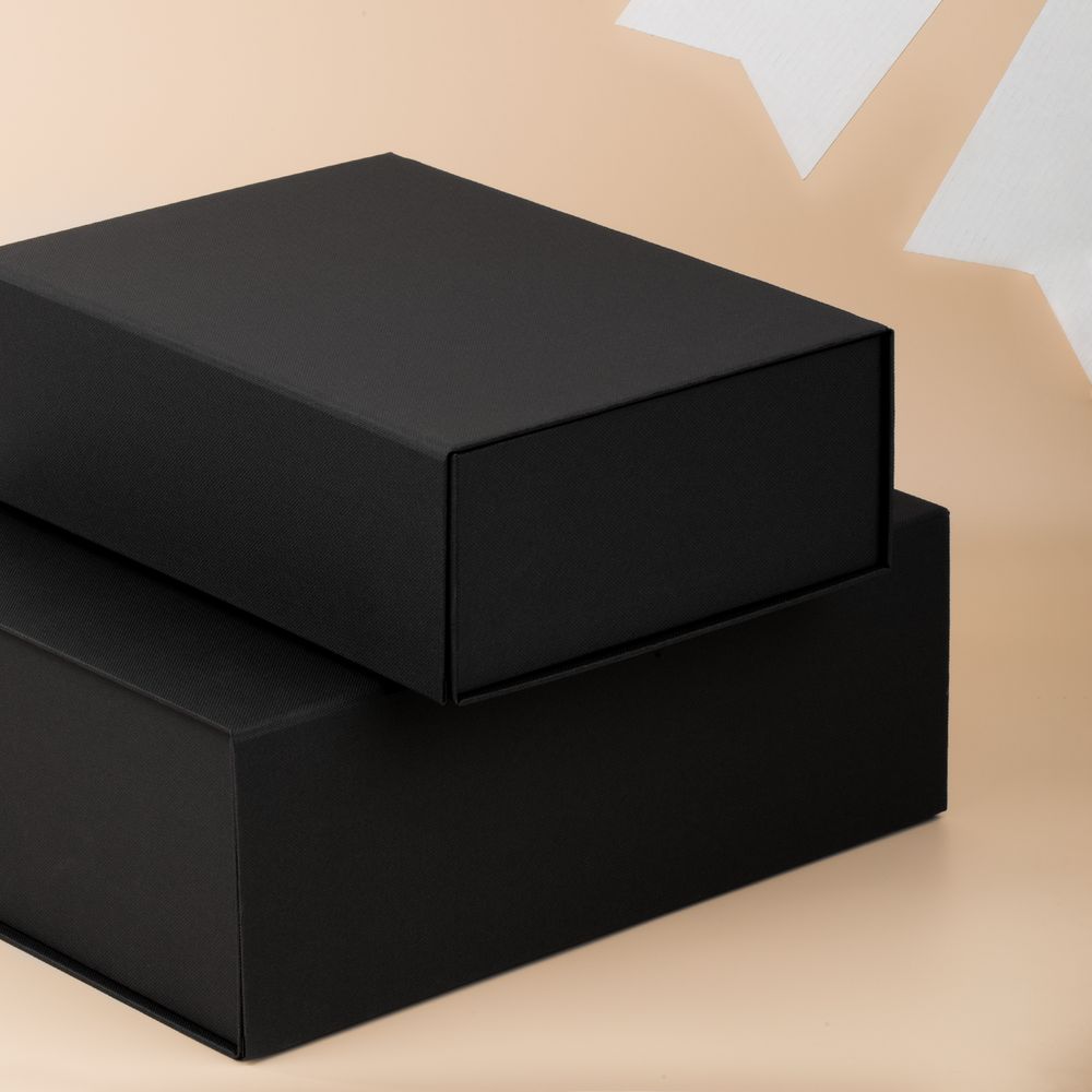 Коробка складная Portada, L, черная — изображение 6