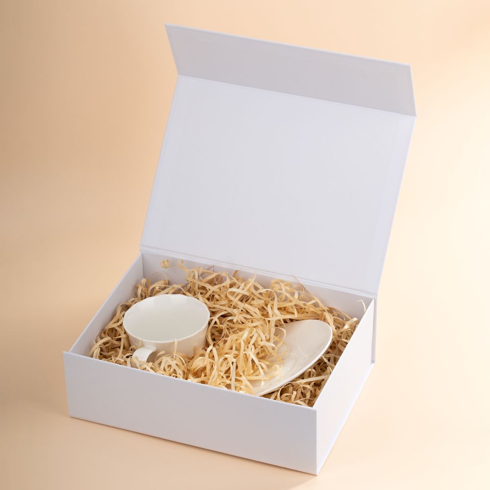 Коробка складная Portada, L, белая — изображение 7