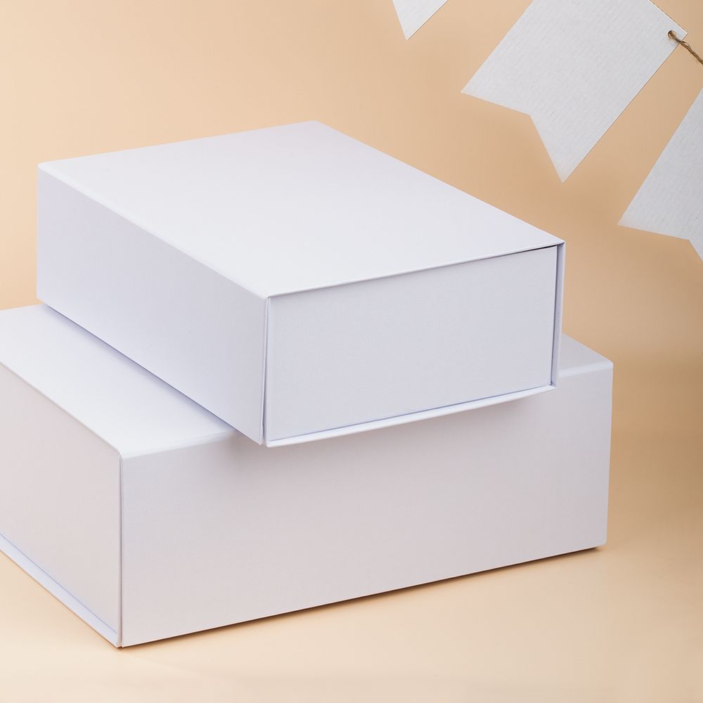 Коробка складная Portada, L, белая — изображение 8