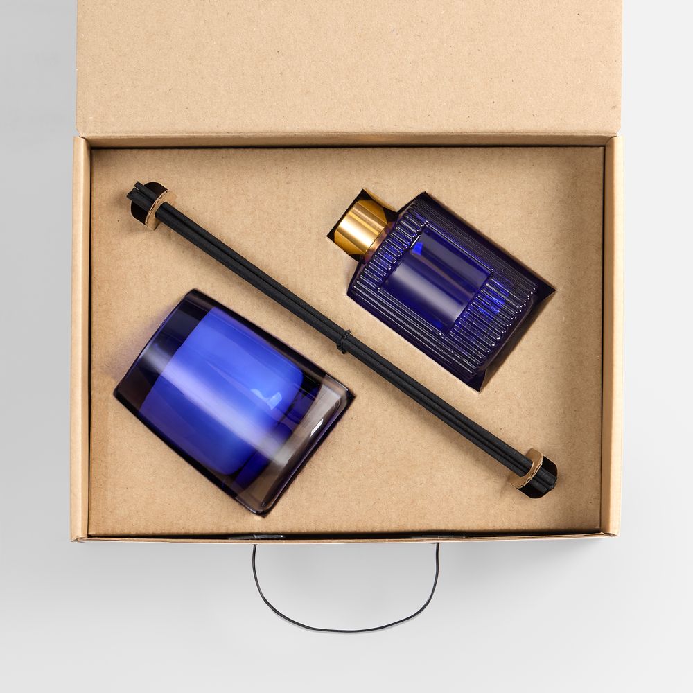 Набор Fragnola, пряная древесина и кардамон, темно-синий — изображение 2