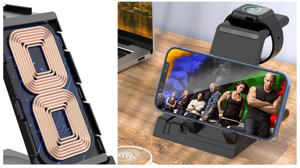 Зарядная станция Tres, черная — изображение 11