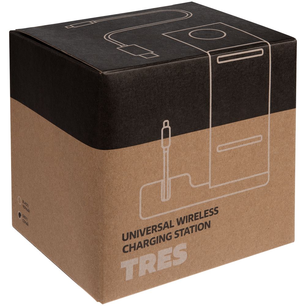 Зарядная станция Tres, черная — изображение 12