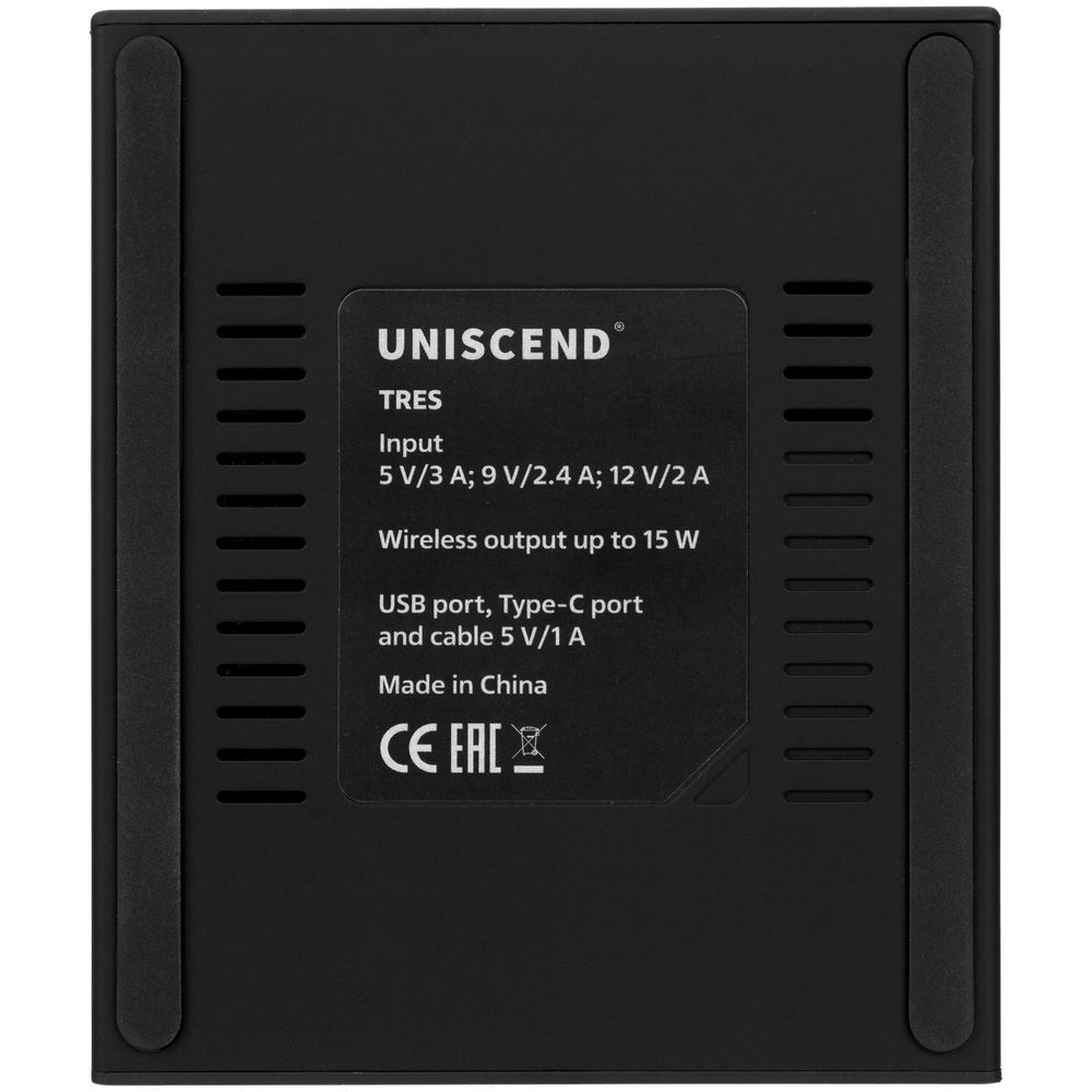 Зарядная станция Tres, черная — изображение 6