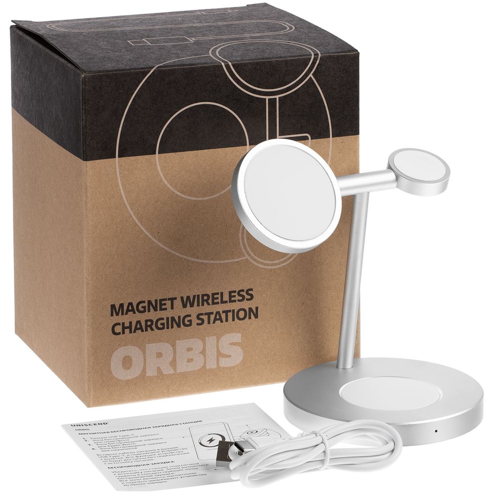 Зарядная станция Orbis, серебристая — изображение 9