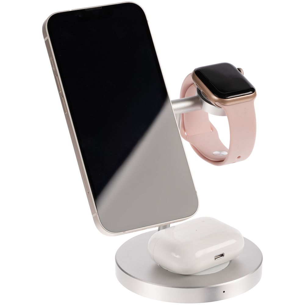 Зарядная станция Orbis, серебристая — изображение 6