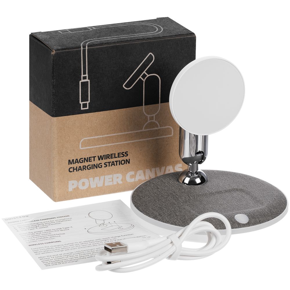 Универсальная зарядная станция Power Canvas, белая — изображение 11