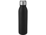 Harper, спортивная бутылка из нержавеющей стали объемом 700 мл с металлической петлей, черный