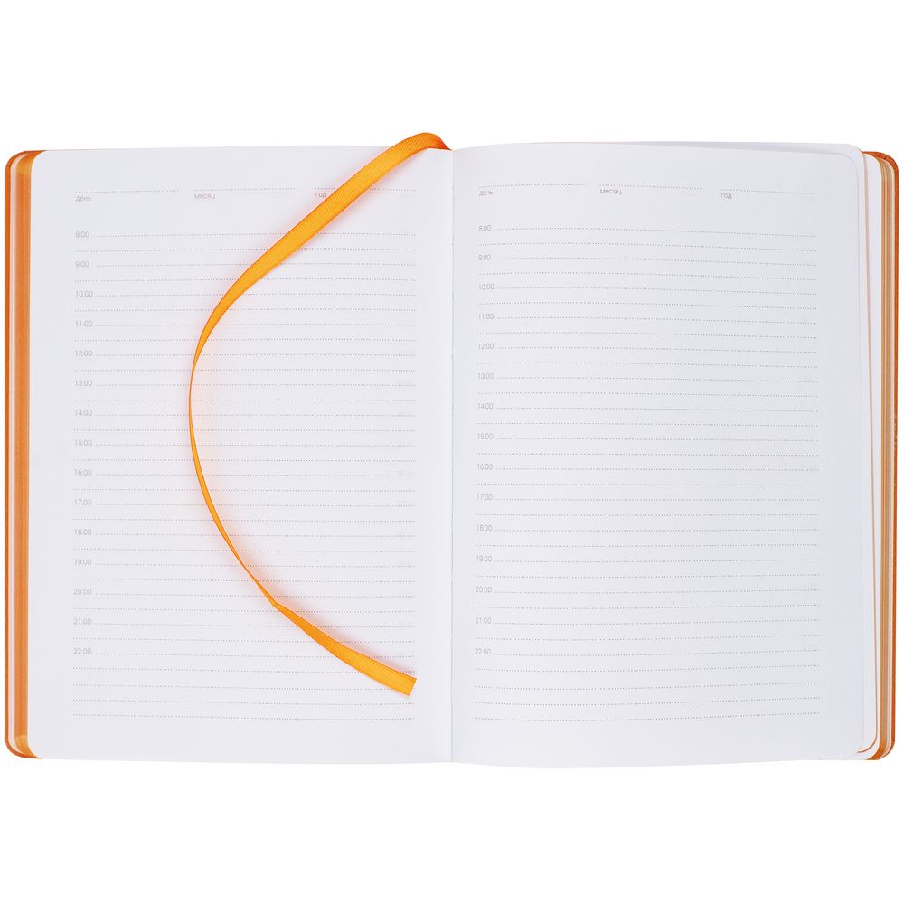 Ежедневник New Factor Metal, оранжевый — изображение 7