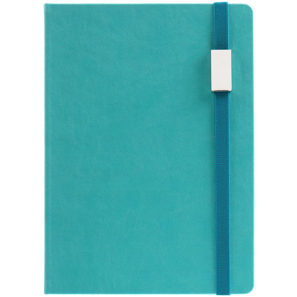 Ежедневник New Factor Metal, бирюзовый — изображение 3
