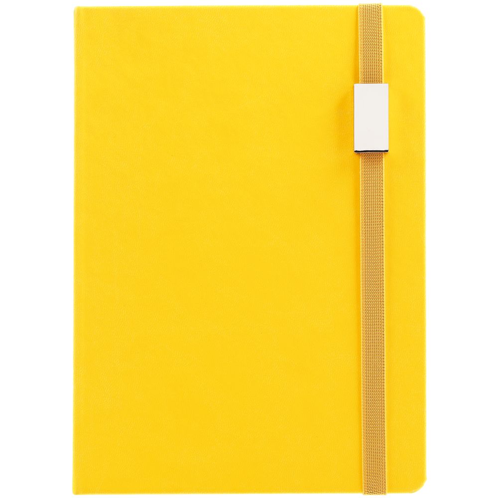 Ежедневник New Factor Metal, желтый — изображение 3