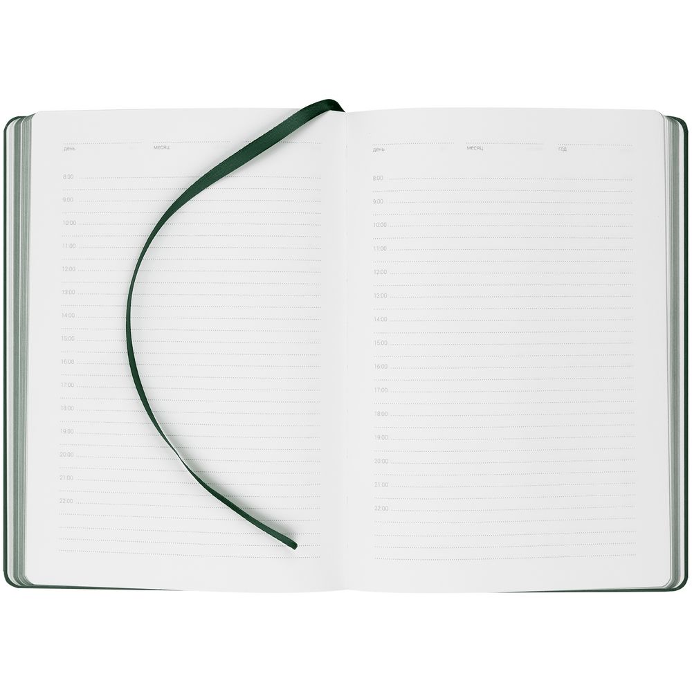 Ежедневник New Factor Metal, зеленый — изображение 4