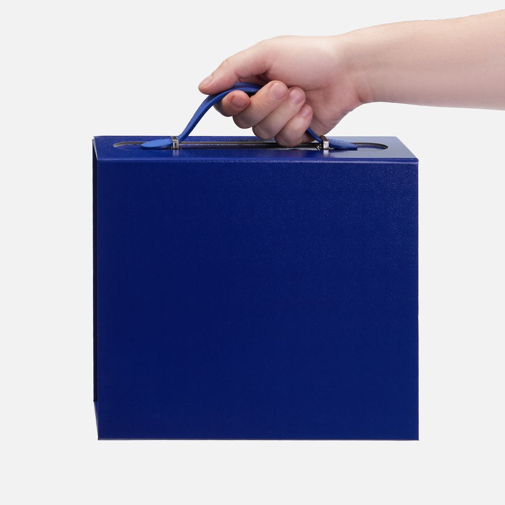 Коробка складная Holdfold, S, синяя — изображение 5