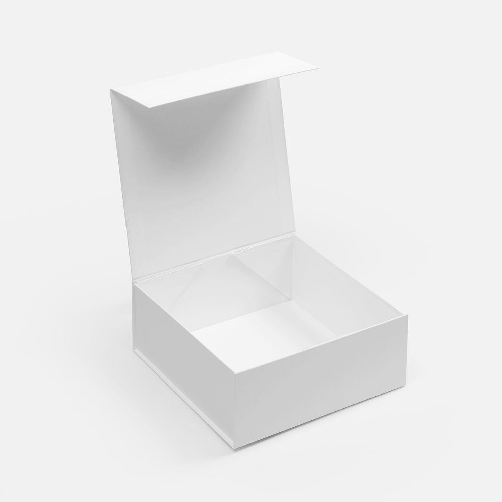 Коробка складная Quadra Fold, белая — изображение 3