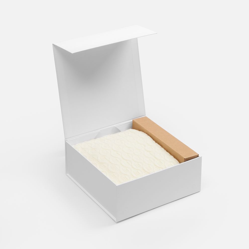 Коробка складная Quadra Fold, белая — изображение 4