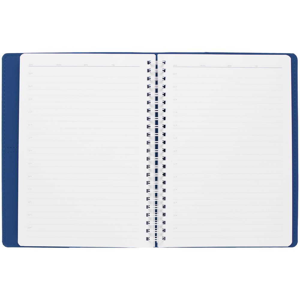 Ежедневник Spring Touch, недатированный, синий — изображение 5