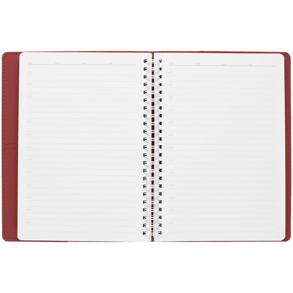 Ежедневник Spring Touch, недатированный, красный — изображение 5