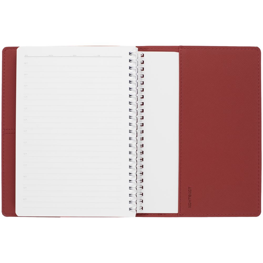 Ежедневник Spring Touch, недатированный, красный — изображение 6