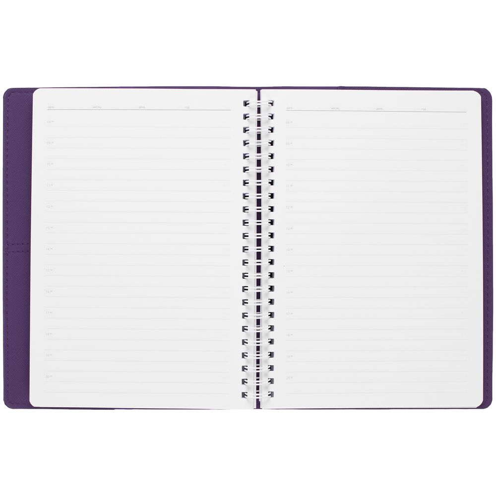 Ежедневник Spring Touch, недатированный, фиолетовый — изображение 5